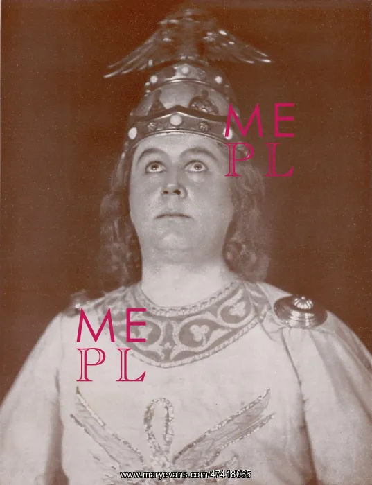 : Hans Bohnhoff as Lohengrin : Hans Bohnhoff as Lohengrin