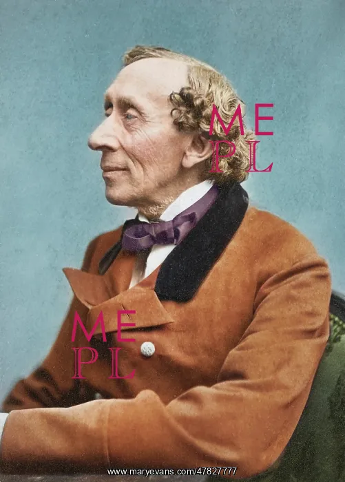 : Hans Christian Andersen, Danish Writer : Hans Christian Andersen, Danish Writer