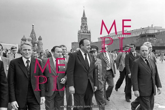 : Hans-Dietrich Genscher visits USSR : Hans-Dietrich Genscher visits USSR