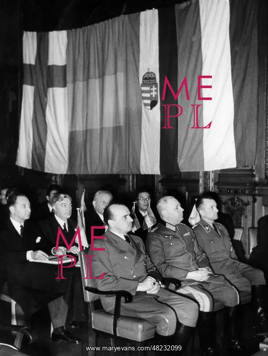 : Hans Frank at his election as President of the Internati : Hans Frank at his election as President of the Internati
