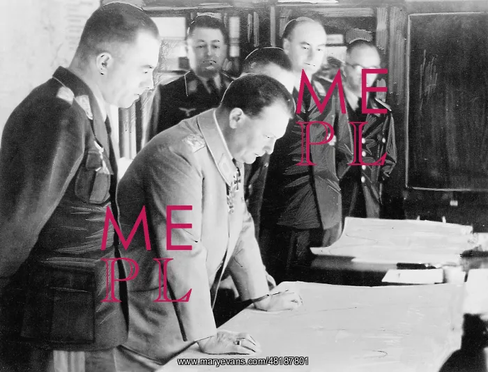 : Hans Jeschonnek with Hermann Goring, 1940 : Hans Jeschonnek with Hermann Goring, 1940