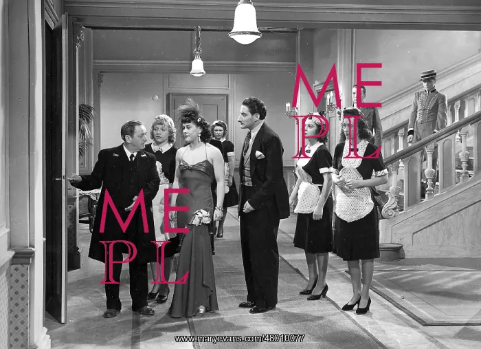  : Hans Moser, Margit Symo, and Rudolf Vogel in Einmal der lie
