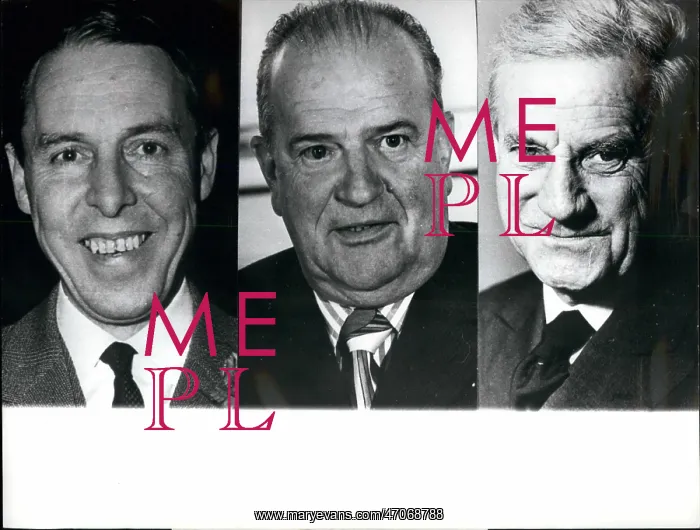 : Hans Peter Tschudi, Nello Celio and Roger Bonvin : Hans Peter Tschudi, Nello Celio and Roger Bonvin