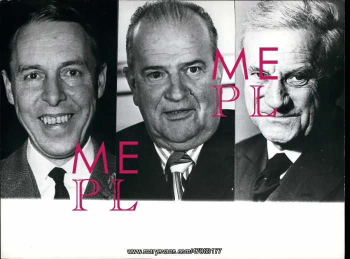 : Hans Peter Tschudi, Nello Celio and Roger Bonvin : Hans Peter Tschudi, Nello Celio and Roger Bonvin