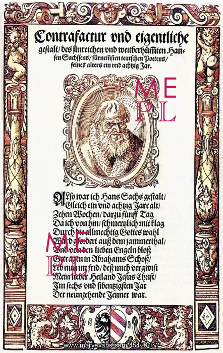 : HANS SACHS : HANS SACHS