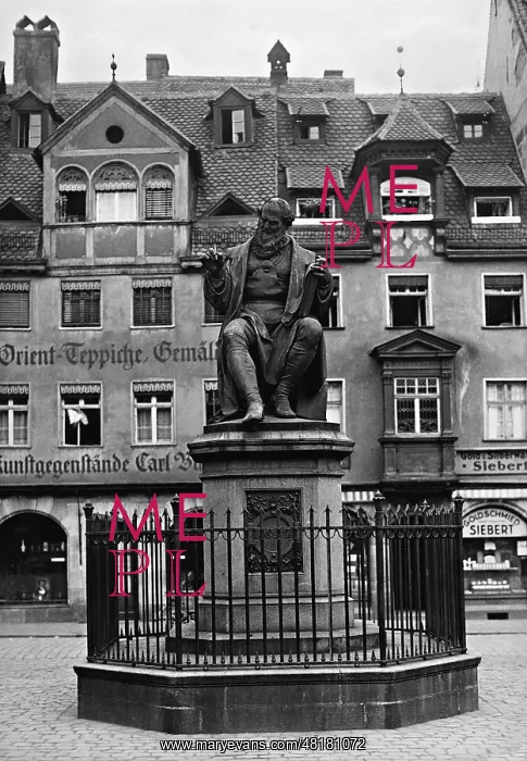 : Hans Sachs Memorial in Nuremberg : Hans Sachs Memorial in Nuremberg