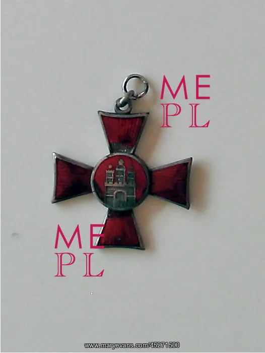: Hanseatic Cross awarded for War Service : Hanseatic Cross awarded for War Service