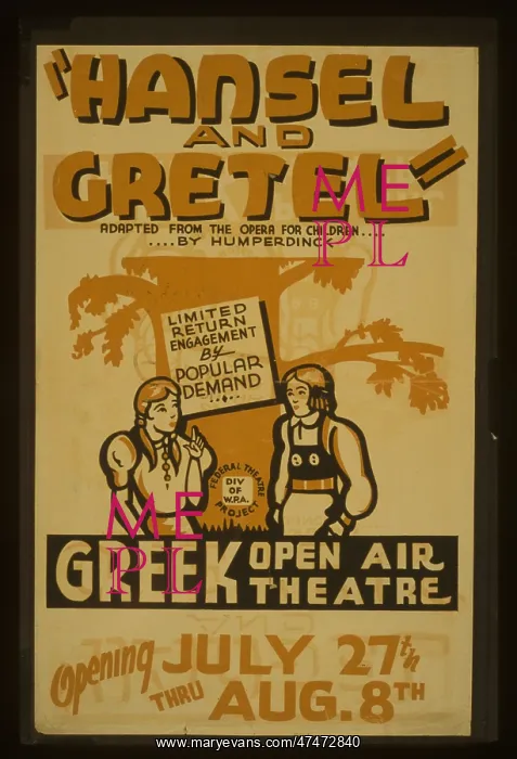 : Hansel and Gretel Adapted from the opera for children.... b : Hansel and Gretel Adapted from the opera for children.... b