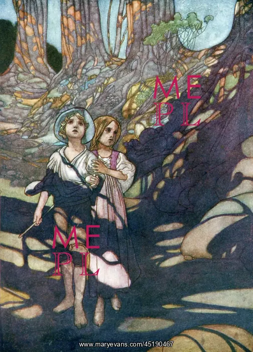 : Hansel and Gretel by Charles Robinson : Hansel and Gretel by Charles Robinson