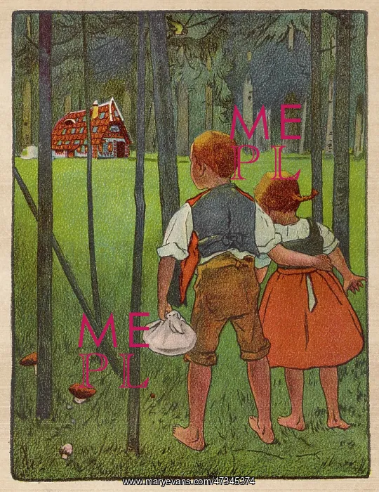 : Hansel and Gretel - Cottage - Nursery Tale : Hansel and Gretel - Cottage - Nursery Tale