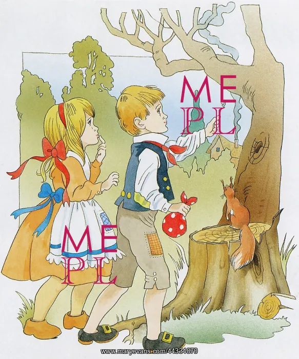  : Hansel and Gretel enter the wood
