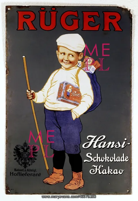  : Hansi Chocolate advert