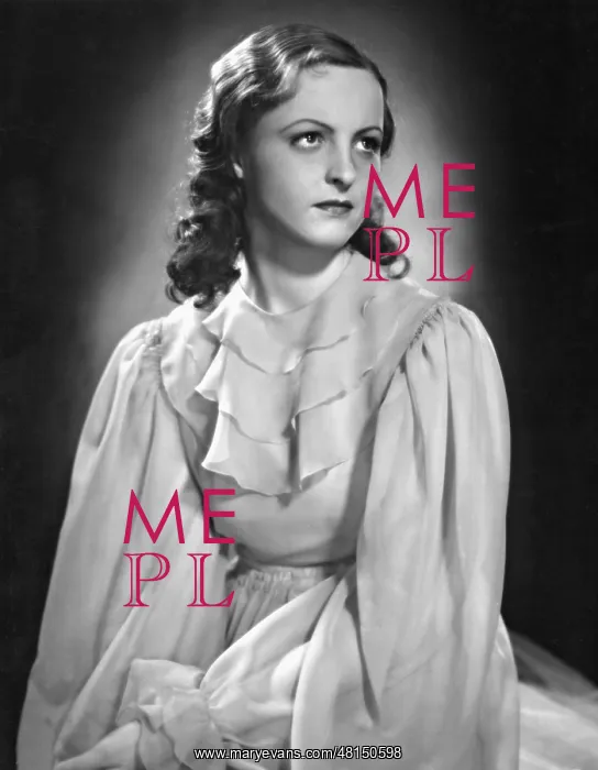 : Hansi Knoteck in The Saint and her fool, 1935 : Hansi Knoteck in The Saint and her fool, 1935
