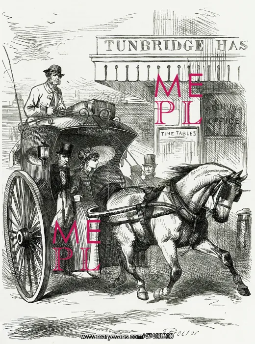 : Hansom cab 1868 : Hansom cab 1868