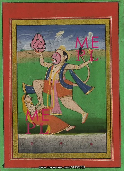  : Hanuman. North India, Rajasthan, Jaipur