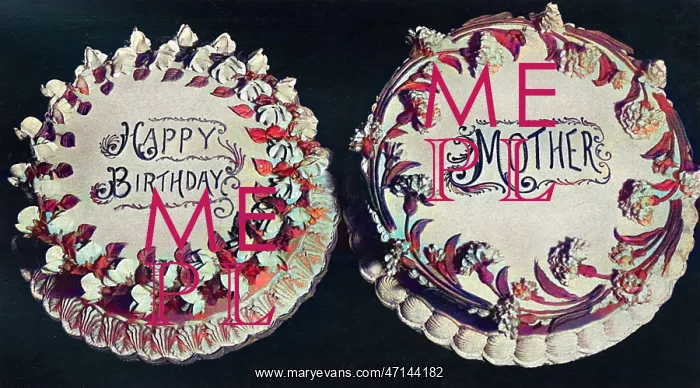 : Happy Birthday Cake and Mother Cake : Happy Birthday Cake and Mother Cake