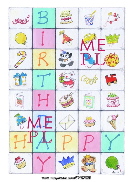 : Happy Birthday Crossword : Happy Birthday Crossword