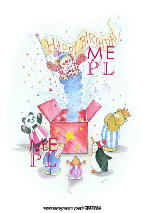 : Happy Birthday - Jack-in-the-box : Happy Birthday - Jack-in-the-box