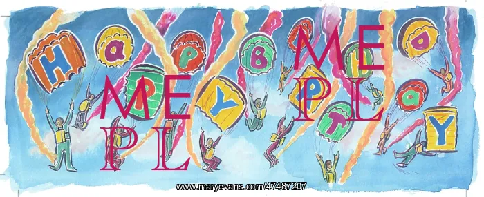 : Happy Birthday Parachutists : Happy Birthday Parachutists