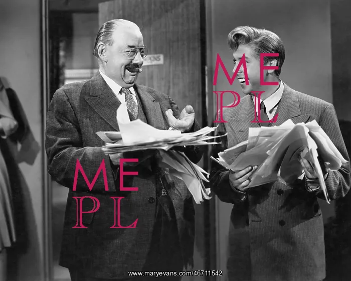 : Two happy businessmen : Two happy businessmen