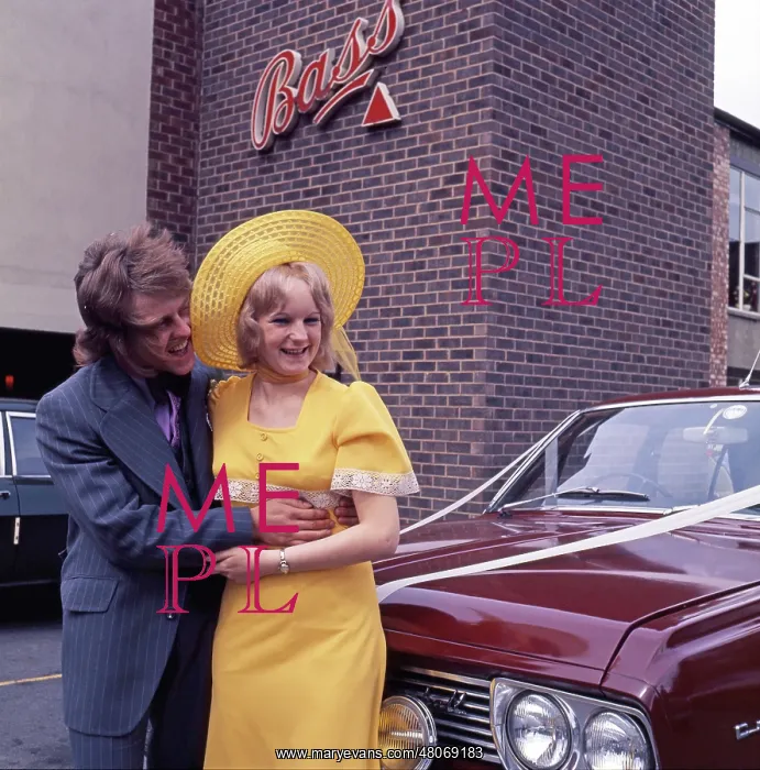  : The Happy Couple. Grangetown, Middlesbrough 1970s
