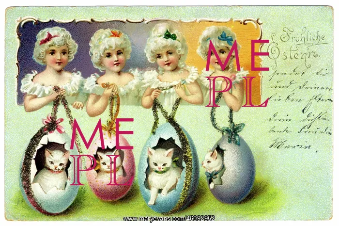 : Happy Easter card : Happy Easter card