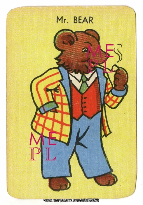  : Happy Families Animals - Mr Bear