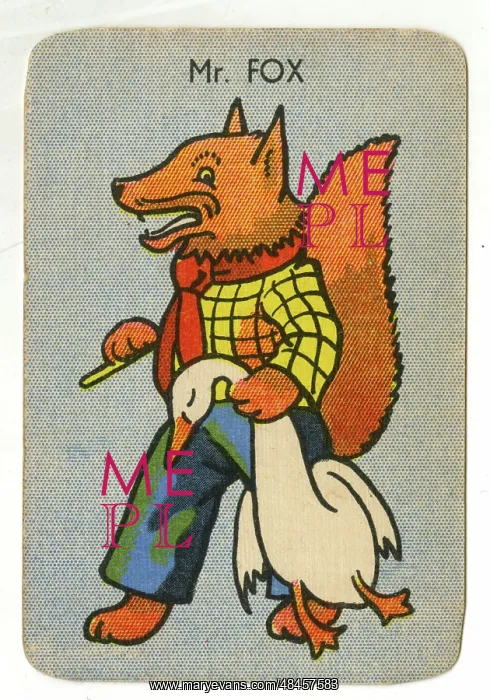  : Happy Families Animals - Mr Fox