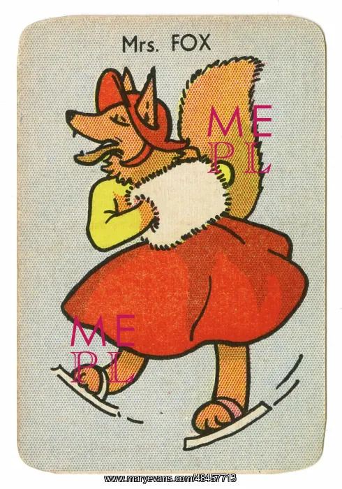  : Happy Families Animals - Mrs Fox