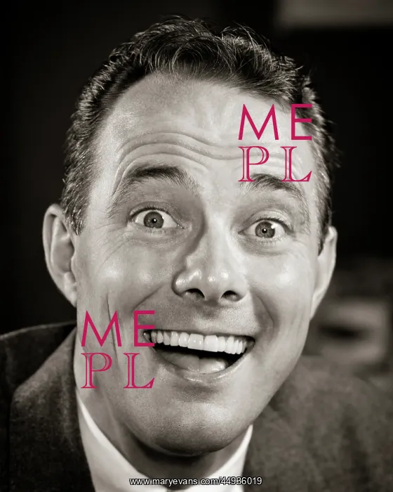 : Happy Laughing Man Funny Facial Expression with : Happy Laughing Man Funny Facial Expression with
