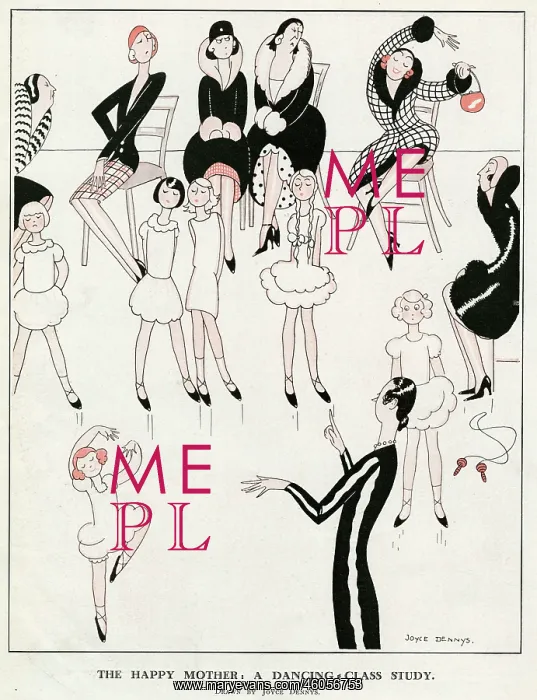 : The happy Mother: a dancing class : The happy Mother: a dancing class
