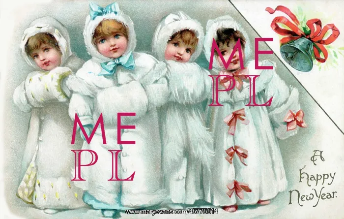 : Happy New Year Greetings postcard : Happy New Year Greetings postcard