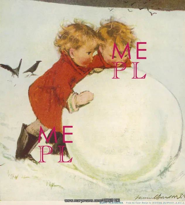: Happy Playmates by Muriel Dawson : Happy Playmates by Muriel Dawson