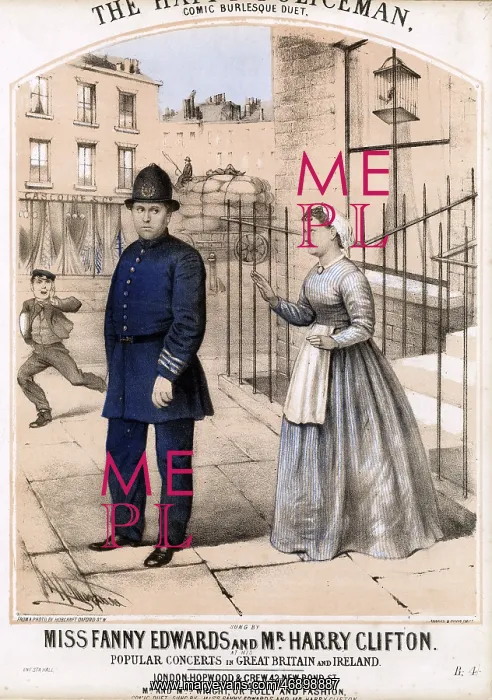 : The Happy Policeman, by Harry Clifton : The Happy Policeman, by Harry Clifton