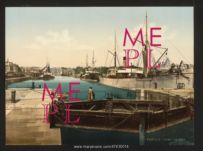 : The harbor, Caen, France : The harbor, Caen, France