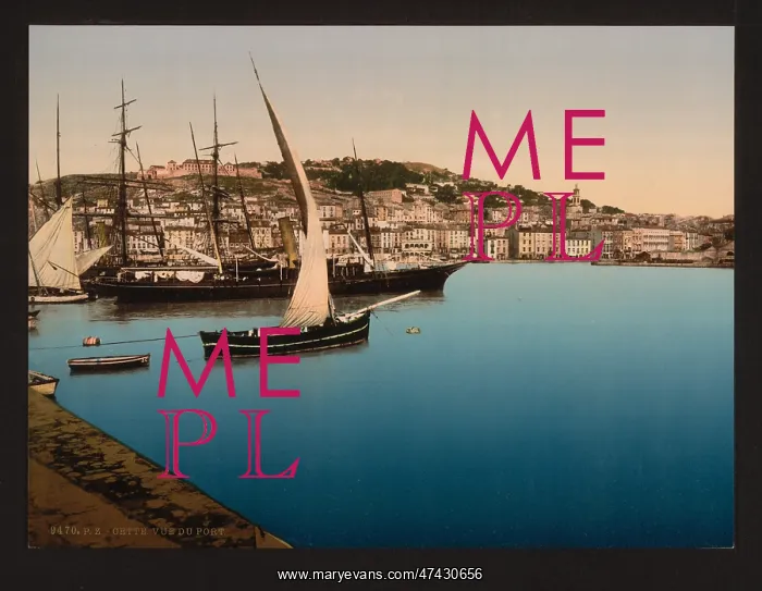 : The harbor, Cette, France : The harbor, Cette, France