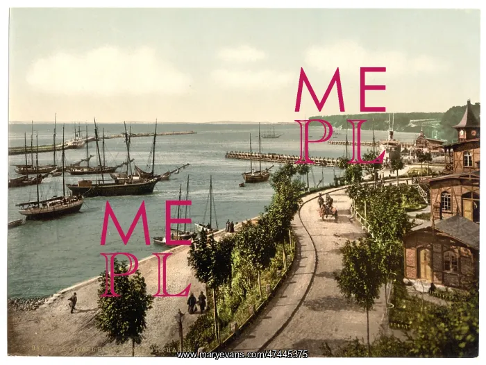 : The harbor, Sassnitz, Isle of Rugen, Germany : The harbor, Sassnitz, Isle of Rugen, Germany