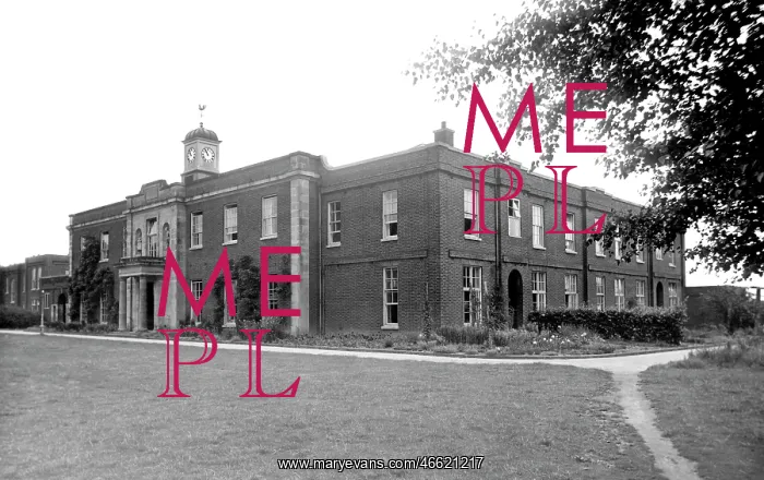  : Harborne, the Admin Block, Birmingham Blue Coat School c1955