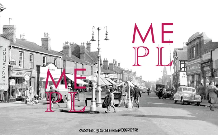  : Harborne, High Street c1955