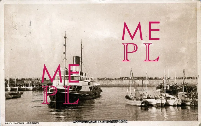 : The Harbour, Bridlington, Yorkshire : The Harbour, Bridlington, Yorkshire