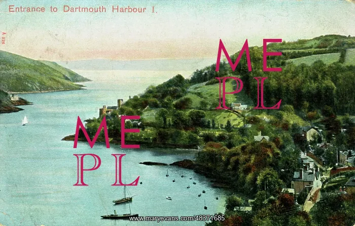 : Harbour Entrance, Dartmouth, Devon : Harbour Entrance, Dartmouth, Devon
