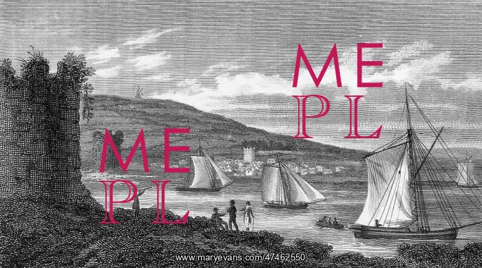  : FOWEY. The harbour of Fowey, Cornwall