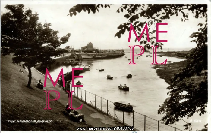 : The Harbour, Girvan, Ayrshire : The Harbour, Girvan, Ayrshire