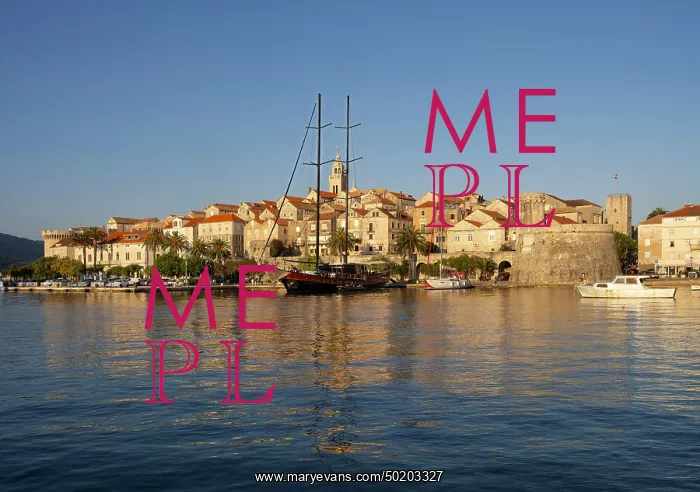 : Harbour, Korcula, Croatia : Harbour, Korcula, Croatia
