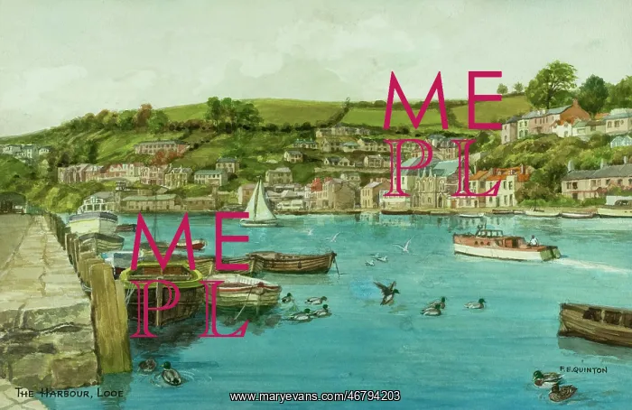 : The harbour, Looe, Cornwall : The harbour, Looe, Cornwall