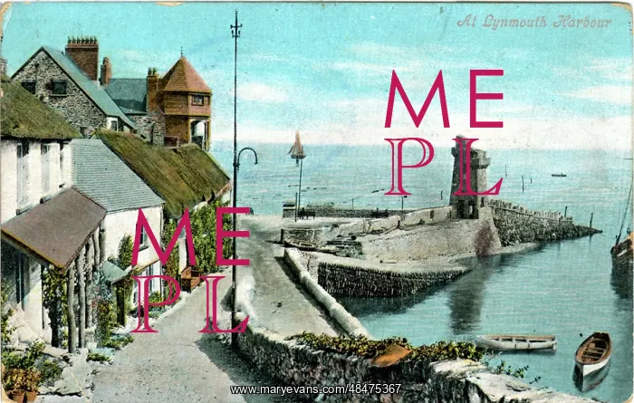 : Harbour, Lynmouth, Devon : Harbour, Lynmouth, Devon