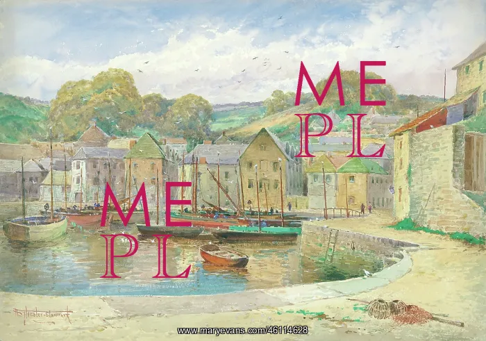 : The harbour, Mevagissey, Cornwall : The harbour, Mevagissey, Cornwall