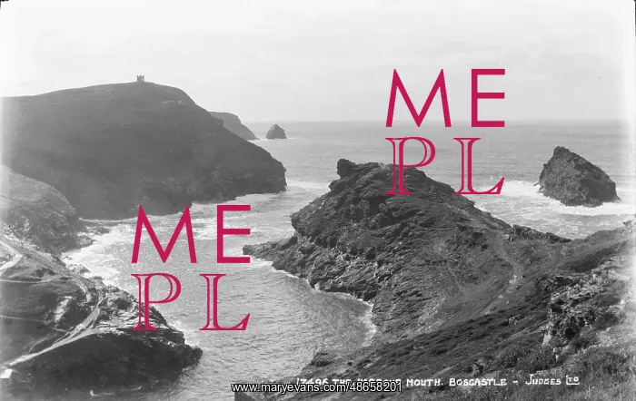 : The Harbour Mouth, Boscastle : The Harbour Mouth, Boscastle