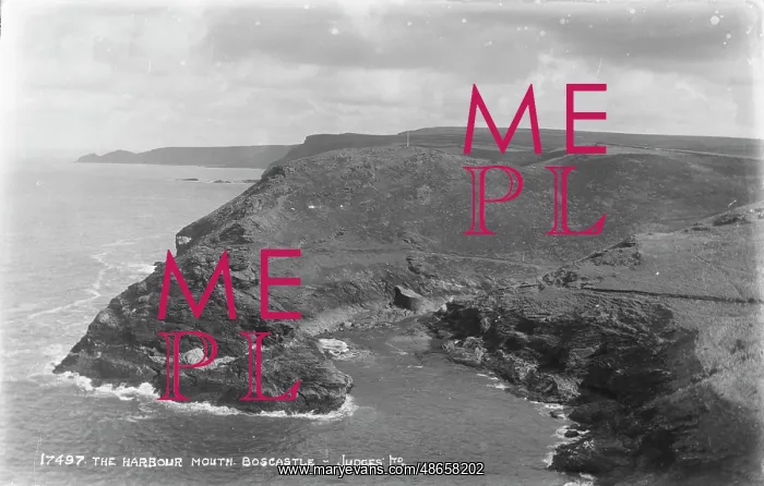 : The Harbour Mouth, Boscastle : The Harbour Mouth, Boscastle