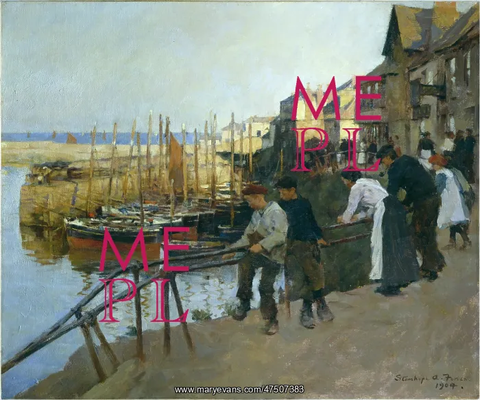 : The Harbour at Newlyn : The Harbour at Newlyn